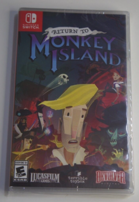 Return to Monkey Island (Nintendo Switch, 2022) New Factory Sealed
