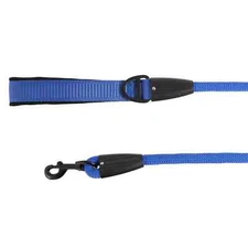 KONG OUR STRONGEST NEOPRENE HANDLE ROPE TRAFFIC LEASH  DURABLE 4 BLUE