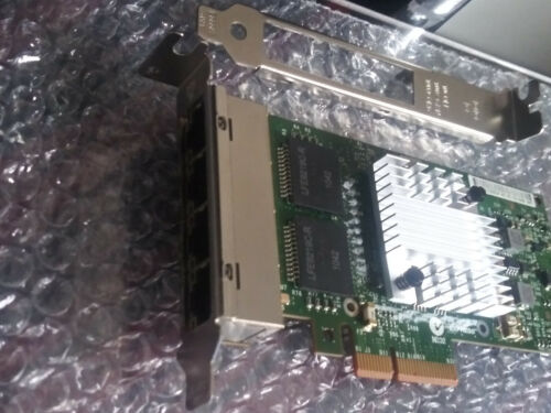 NEU ORIGINAL INTEL i340-T4 PCI-E x4 QUAD PORT 1 GB/S NIC ADAPTER mit beiden Halterungen - Bild 3 von 7