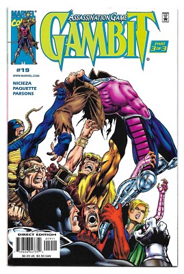 Gambit #19 (Vol 3) : NM- : ''Beasts of Burden'' : Assassination Game : Bullseye