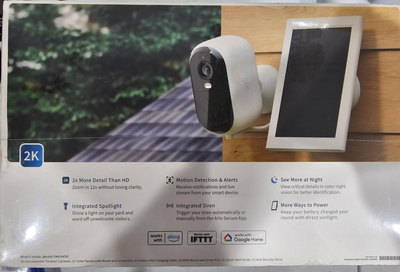 Arlo VMK3450-1SCNAS 2K Essential Outdoor Camera 2nd Gen 4 Cameras 