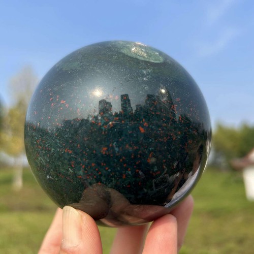1.62LB Natural Ocean jasper Sphere Quarzt Crystal Ball reiki healing - Picture 10 of 24