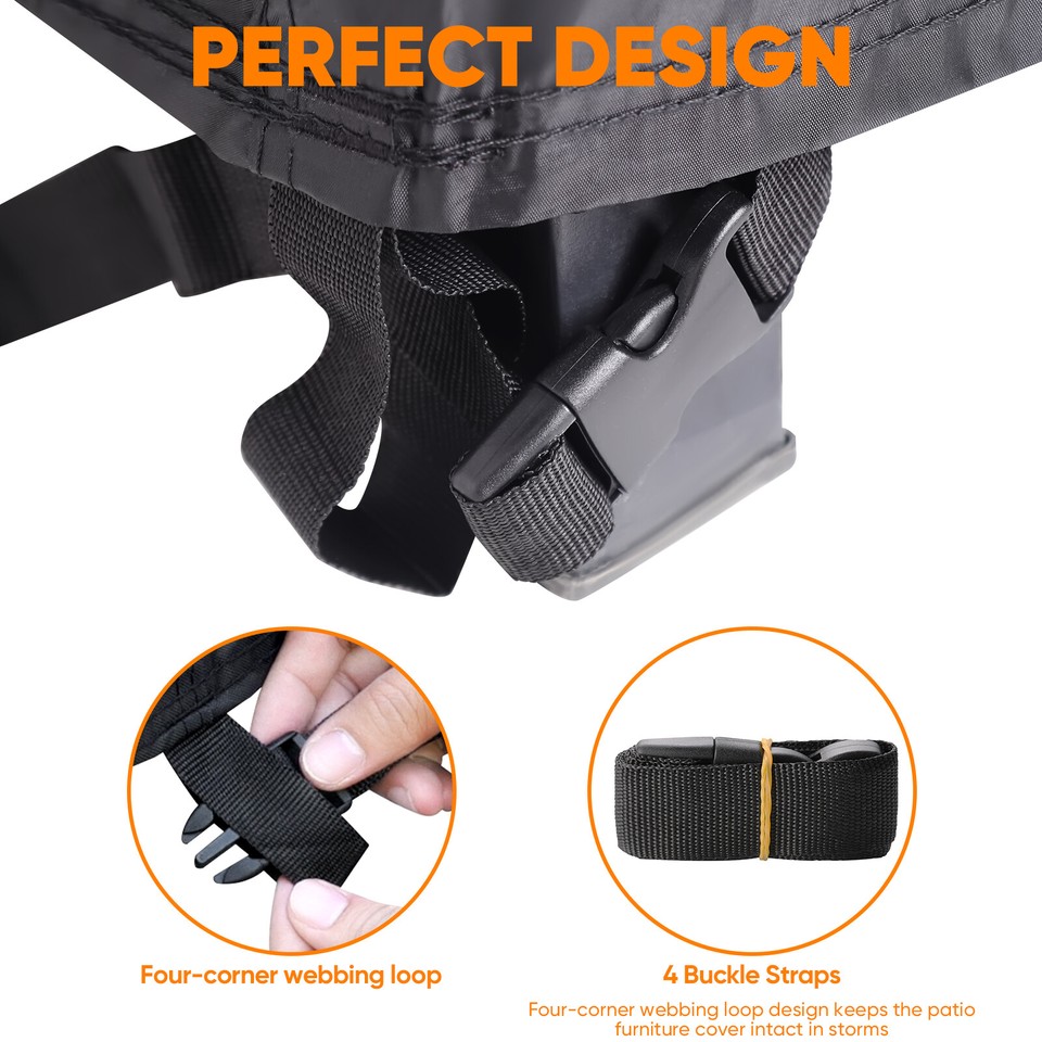 Waterproof Garden Furniture Cover for Rattan Table Sofa Outdoor UV