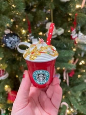 Handmade "Starbucks" Christmas Ornaments! see details!