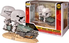 Star Wars Rise of Skywalker 1st Order Tread Speeder POP Rides Figure #320 FUNKO