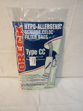 Pack of 8 Oreck XL Type CC Vacuum Cleaner Bags CCPK8DW
