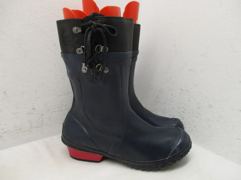 sorel waterproof rain nl 1973-591 pink heel boots