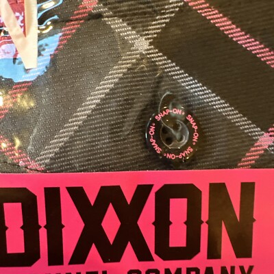Snap-On dixxon flannel company limited edition with pink accents