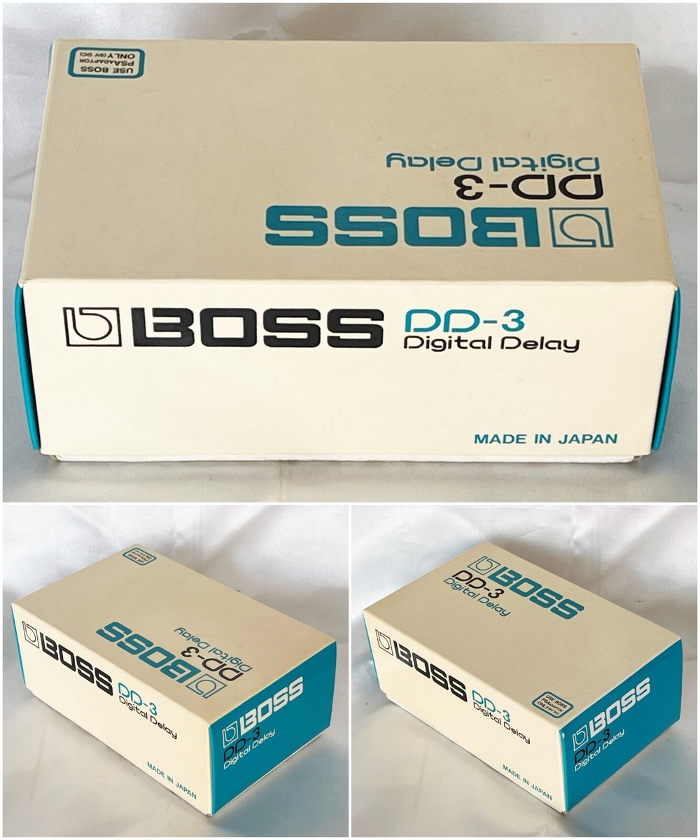 BOSS DD-3 Digital Delay W/Box 1988 Long Chip Guitar Pedal Made in