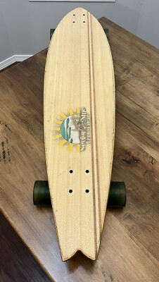 SECTOR 9 Lennox Bamboo 38” X 9” Longboard Skateboard Split