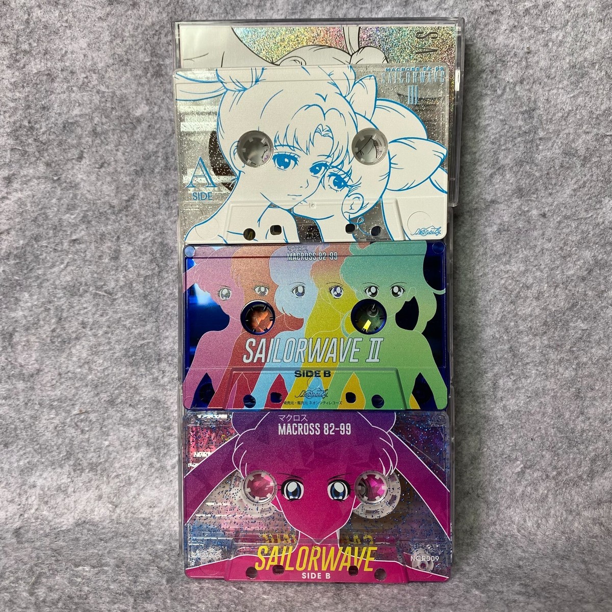 Macross 82-99 Sailorwave Trilogy (I, II, III) Cassettes + Macross 82-99 Sailorwave Trilogy (I, II, III) Cassettes +