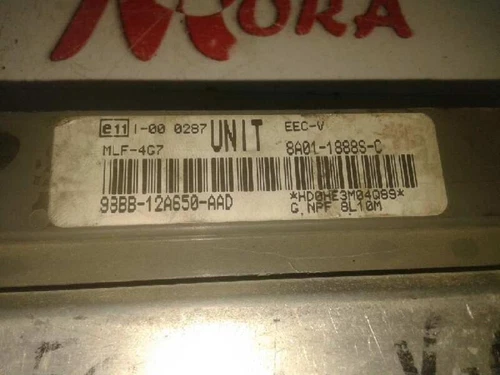 98BB12A650AAD Centralina Motore per FORD COUGAR (MC) * 1058523 - Foto 4 di 4