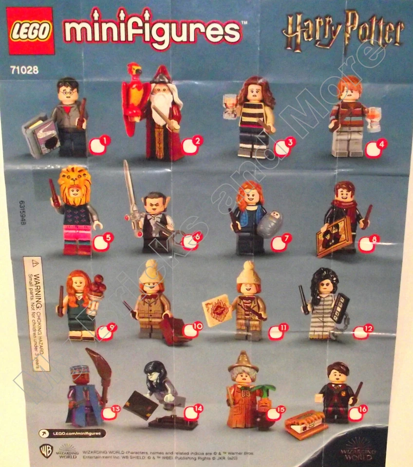 Lego Series Harry Potter Series 2 Minifigures (#1-#16) You Pick!! - Image 2 of 3