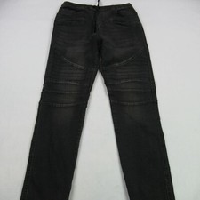 Brooklyn Cloth Jogger Womens Small Tapered Leg Casual Stretch Waist Zipper