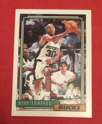 1992-93 Topps NBA Basketball Blue Edwards #291 | eBay