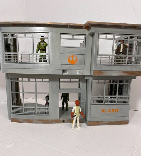 Star Wars Hoth Rebel Outpost Endor Building Jedi Empire Vintage Kenner 1:18 3.75 - Picture 9 of 24