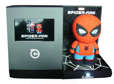 Marvel Spiderman Sphero Disney Shop Display Selten Rarität