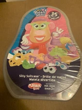 Playskool Mrs. Potato Head Toy Plastic Case 35 Pieces Silly Suitcase New Sealed