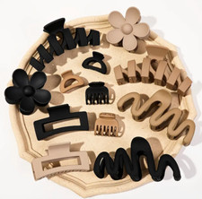 Haarspangen Set 12teilig Haar Styling Haarschmuck Haaraccessoires Haarklammer