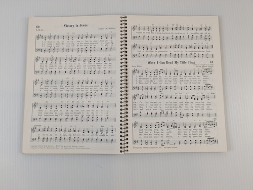 1972 Country & Western Gospel Hymnal SongBook Singspiration- Fred Brock 7.5x5.5" - Picture 4 of 6