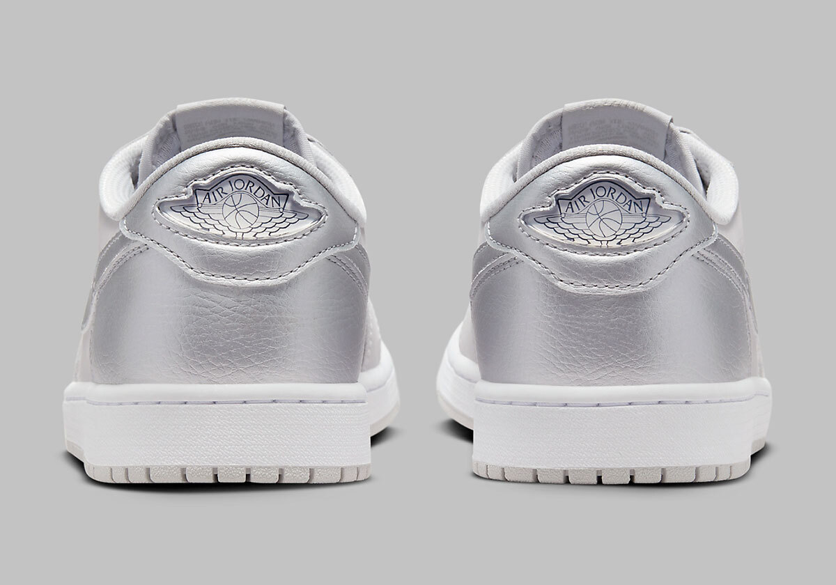 Nike Air Jordan 1 Retro Low OG Neutral Grey Metallic Silver CZ0790