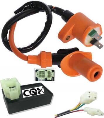 CDI Box + Ignition Coil For Honda Rebel 250 CMX250 1985 1986 1987