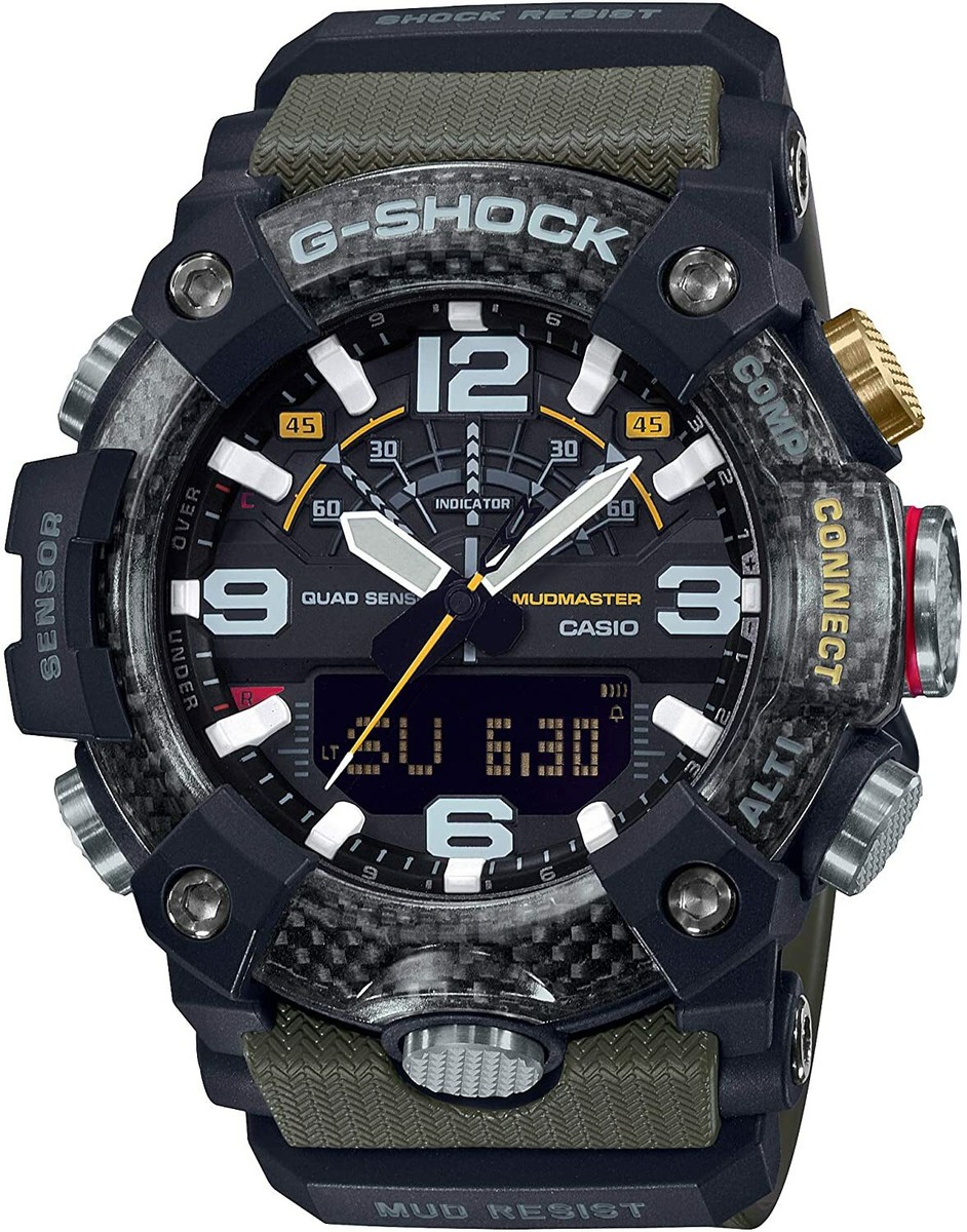 【新品】G-SHOCK GG-B100-1A3JF CASIO G-SHOCK GG-B100-1A3JF Men's Watch Mudmaster Carbon