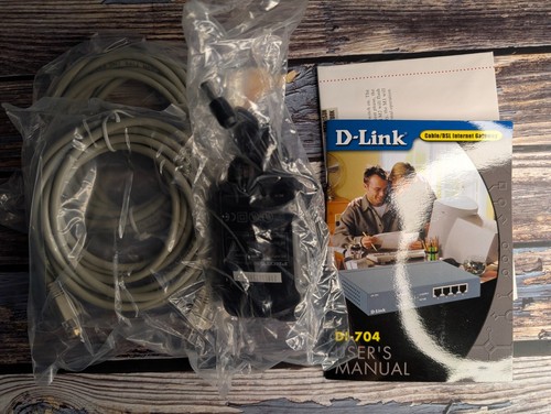 D-Link DI-704 Internet Gateway and Firewall with 4 Port Switch Complete - Picture 3 of 7