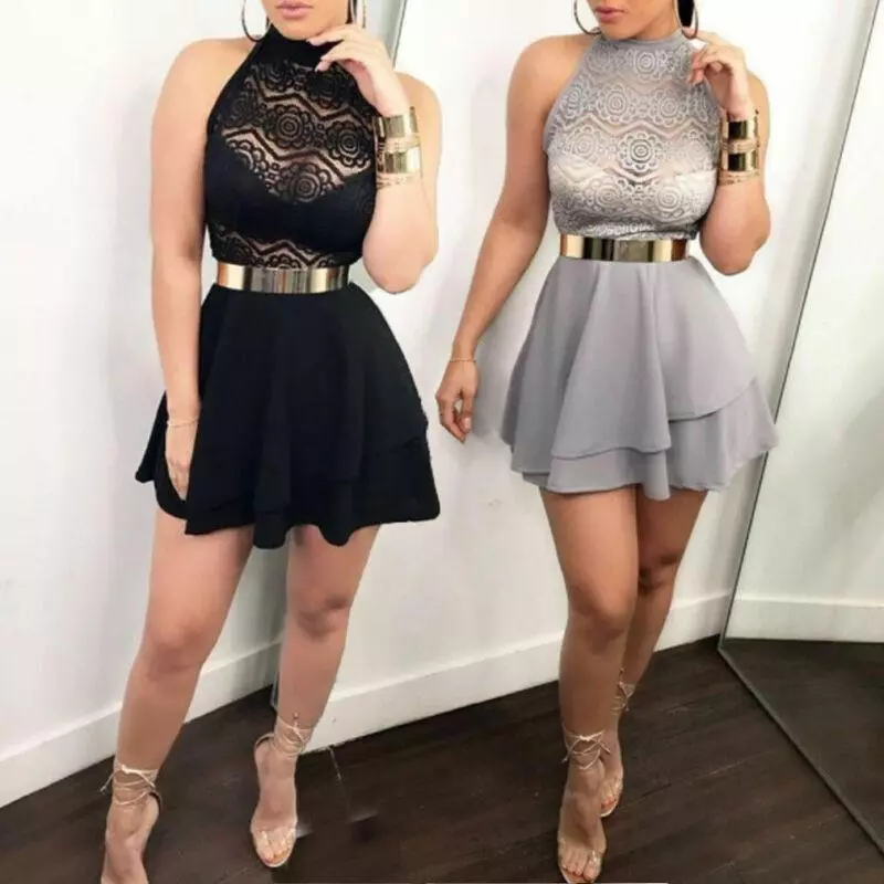 Vestido 2025 short elegante
