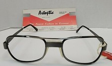 Vintage ARTOPTIC Italy Antique Silver Eyeglass Frames 52-22 NOS Optician Estate