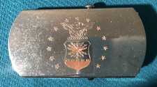 USA: Hoseng&uuml;rtel mit Schloss: Air Force Seal - vernickelt