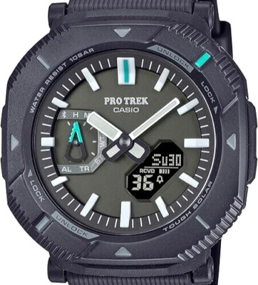 時計 CASIO PROTREK/PRJ-B001-1JF CASIO PRO TREK PRJ-B001-1JF Black Solar Bluetooth Men's Watch