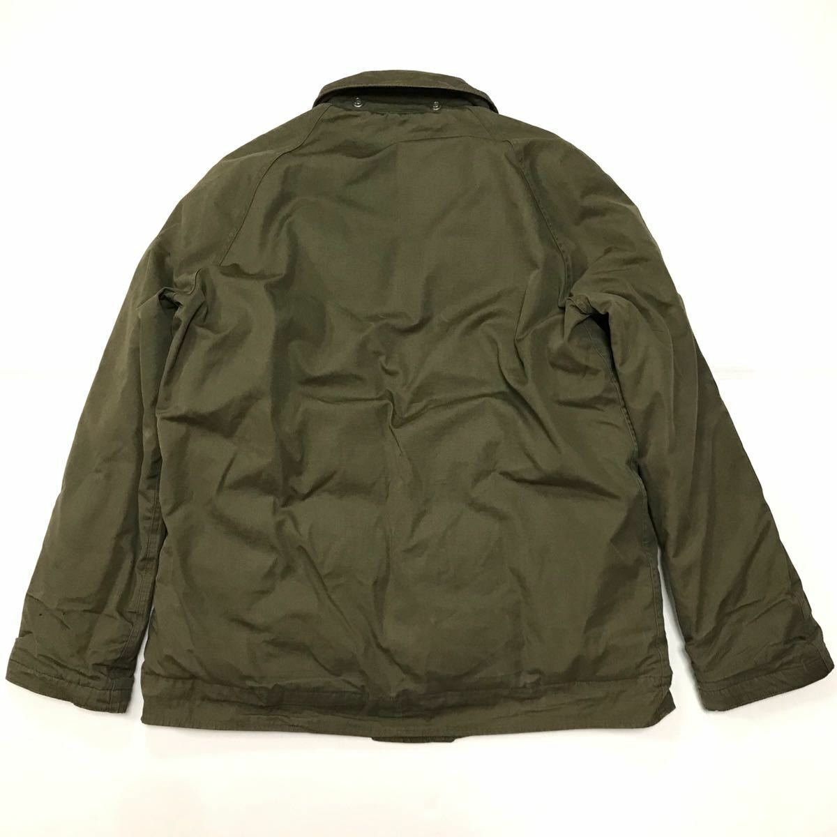 ALASKA SLEEPING BAG 40s Vintage Down Jacket Khaki Zipper ALASKA SLEEPING BAG 40s Vintage Down Jacket Khaki Zipper