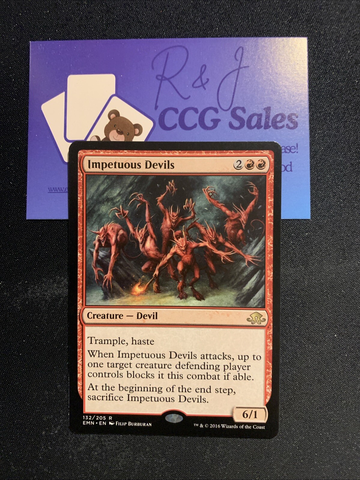Impetuous Devils ~ Eldritch Moon [ Near Mint ] [ Magic MTG ]