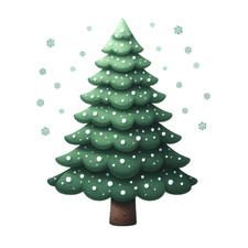 Wall decal sticker Christmas tree wall sticker 18 x 18 cm large