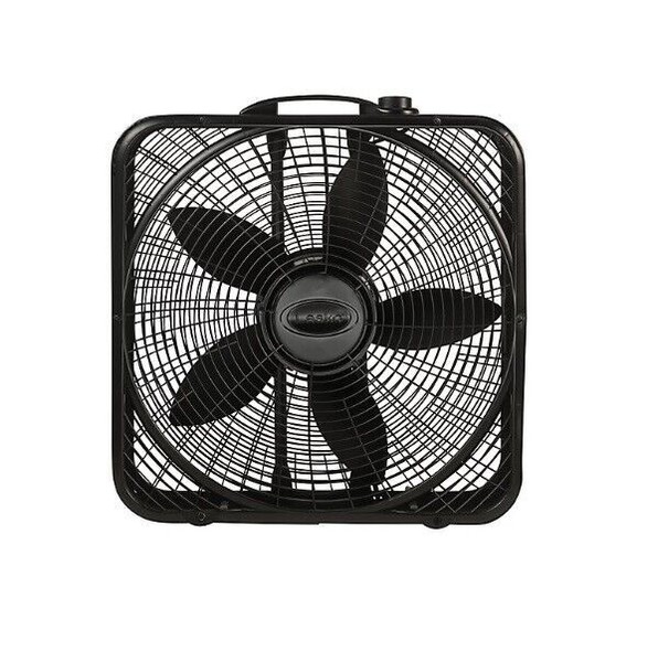 Lasko B20548 3 Speed Pro Power Box Fan Black for sale online eBay