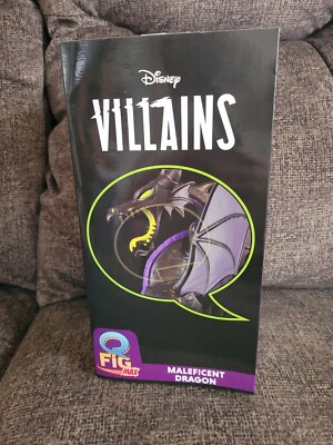 DISNEY: VILLIANS 8.5'' MALEFICENT DRAGON Q-FIG MAX ELITE BRIDGE DIORAMA  NEW BOX 