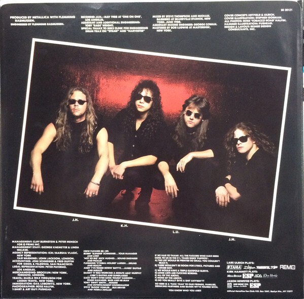 And Justice for All [LP] by Metallica (Vinyl, Sep-1988
