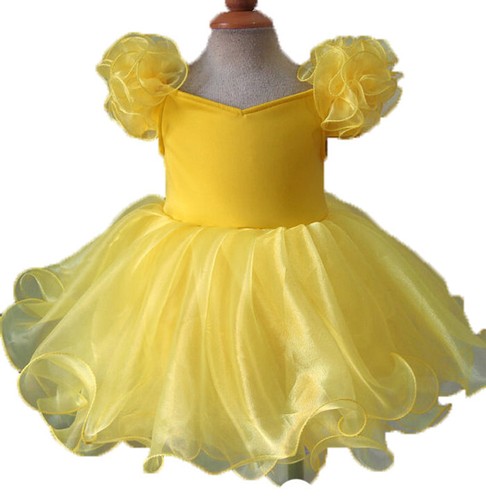 Jenniferwu Baby Toddler Infant Girl Pageant Party Formal Dress Handmade 0-3M