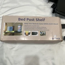 Yak About It Bed Post Shelf. Keep your bedside items within arms reach New inbox