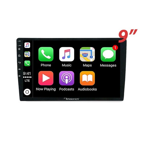 9" Wireless CarPlay Android Auto Nakamichi BT For Kia Rondo (Carens) 2008-12 SO - Imagen 1 de 3