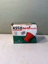 ASCO RED HAT SOLENOID VALVE 1/4" 110/120V. COIL EF8321G3