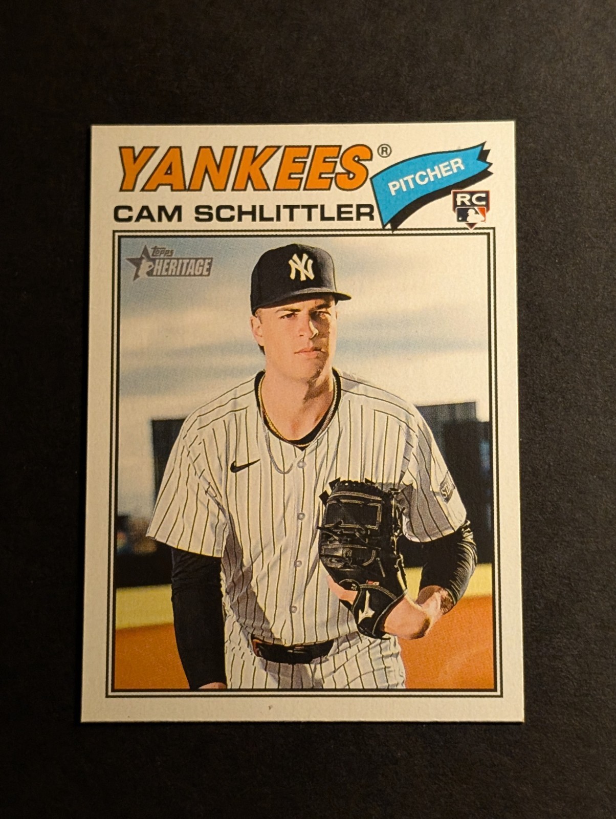 2026 Topps Heritage Cam Schlittler RC #222 - New York Yankees Superstar!! 🔥📈🔥