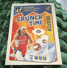 Panini 2025 Donruss WNBA Kiki Iriafen Press Proof Crunch Time #20 RC