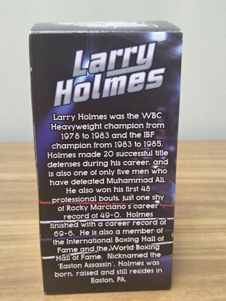 Larry Holmes Bobblehead Boxing Figure St. Luke's University Health Network Boxer - Image 3 of 4
