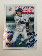 2021 Topps Chrome NPB Nippon Professional Baseball Sosuke Genda #136 1e1b