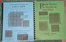 Conversation & Notes On Log Cabin/Plain Weave is Anything but Plain