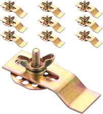 Undermount Sink Clips 10 Pack: Premium Sink Brackets Sink Mounting Kit, Sin...