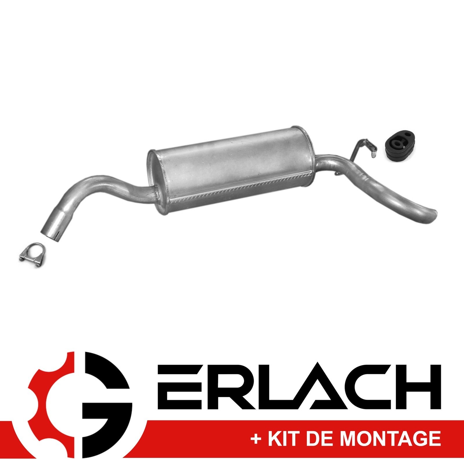 Silencieux arriere Ford Escort V VI 1.8 D pour reparation et controle technique
