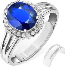 Ottemax Ring Sizers for Loose Rings, 8 Pack 8 Sizes, Ring Size Adjuster, Invisib